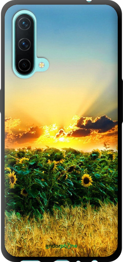 

TPU чорний чохол "Україна" для OnePlus Nord CE