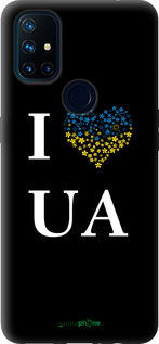Силіконовий чехол I love UA для OnePlus Nord N10 5G - 1112u-3655 изображение 