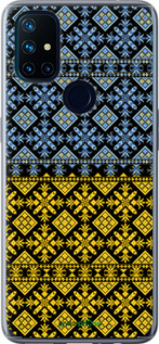 Силиконовый чехол Жовто-блакитна вишиванка для OnePlus Nord N10 5G - 1169u-3655 изображение 