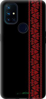 Силиконовый чехол Вышиванка 53 для OnePlus Nord N10 5G - 2041u-3655 изображение 