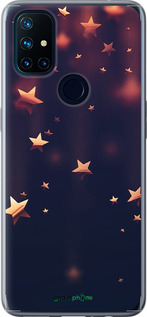 Силіконовий чехол Падаючі зірки для OnePlus Nord N10 5G - 3974u-3655 изображение 