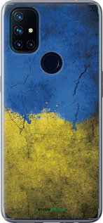 Силиконовый чехол Флаг Украины 2 для OnePlus Nord N10 5G - 401u-3655 изображение 