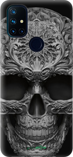 Силиконовый чехол skull-ornament для OnePlus Nord N10 5G - 4101u-3655 изображение 