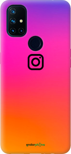 Силіконовий чехол Instagram для OnePlus Nord N10 5G - 4273u-3655 изображение 