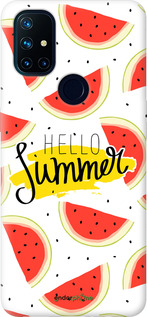 Силиконовый чехол Hello Summer для OnePlus Nord N10 5G - 4356u-3655 изображение 