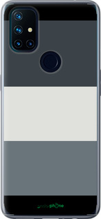 Силиконовый чехол Полосы для OnePlus Nord N10 5G - 4588u-3655 изображение 