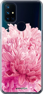 Силиконовый чехол Хризантема для OnePlus Nord N10 5G - 4666u-3655 изображение 