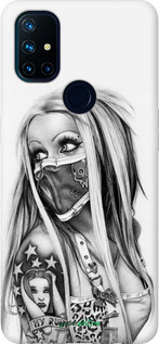 Силіконовий чехол Biohazard 8 для OnePlus Nord N10 5G - 4824u-3655 изображение 