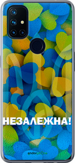 Силиконовый чехол Незалежна для OnePlus Nord N10 5G - 5447u-3655 изображение 