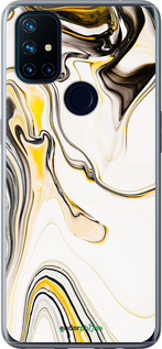 Силиконовый чехол Краски v3 для OnePlus Nord N10 5G - 5482u-3655 изображение 