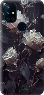 Силіконовий чехол Троянди 2 для OnePlus Nord N10 5G - 5550u-3655 изображение 