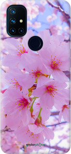 Силиконовый чехол Сакура для OnePlus Nord N10 5G - 6029u-3655 изображение 