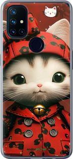 Силиконовый чехол Sweet Hello Kitty для OnePlus Nord N10 5G - 6035u-3655 изображение 