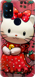Силіконовий чехол hello kitty1 для OnePlus Nord N10 5G - 6036u-3655 изображение 