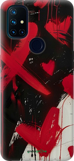 Силиконовый чехол XO Love для OnePlus Nord N10 5G - 6044u-3655 изображение 