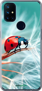 Силиконовый чехол Божья коровка для OnePlus Nord N10 5G - 6049u-3655 изображение 