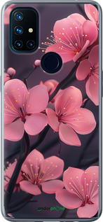 Силіконовий чохол 'Пурпурова сакура' для OnePlus Nord N10 5G зображення 5
