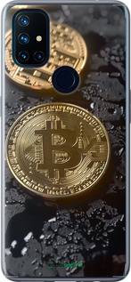 Силиконовый чехол Вулканический Bitcoin для OnePlus Nord N10 5G - 6092u-3655 изображение 