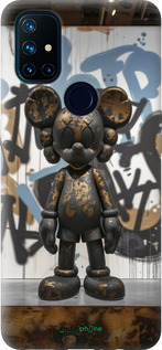 Силиконовый чехол Bronze kaws v2 для OnePlus Nord N10 5G - 6098u-3655 изображение 