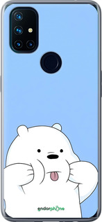 Силиконовый чехол Милый мишка для OnePlus Nord N10 5G - 6357u-3655 изображение 