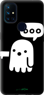 Силиконовый чехол Призрак Неодобрения для OnePlus Nord N10 5G - 6431u-3655 изображение 