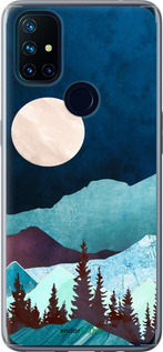 Силиконовый чехол Горная идиллия ночной пейзаж для OnePlus Nord N10 5G - 6488u-3655 изображение 