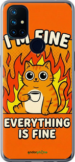 Силиконовый чехол 'Funny Cat' для OnePlus Nord N10 5G изображение 5