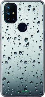Силиконовый чехол Стекло в каплях для OnePlus Nord N10 5G - 848u-3655 изображение 