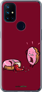 Силиконовый чехол Печенье для OnePlus Nord N10 5G - 911u-3655 изображение 