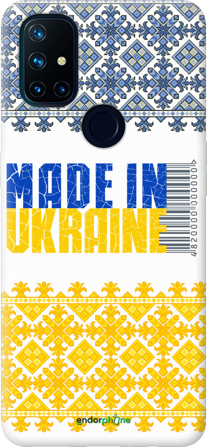 Силіконовий чехол Made in Ukraine  для OnePlus Nord N10 5G - 1146u-3655 изображение 