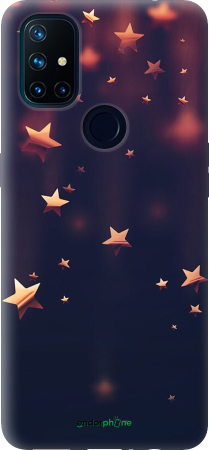 Силіконовий чехол Падаючі зірки для OnePlus Nord N10 5G - 3974u-3655 изображение 