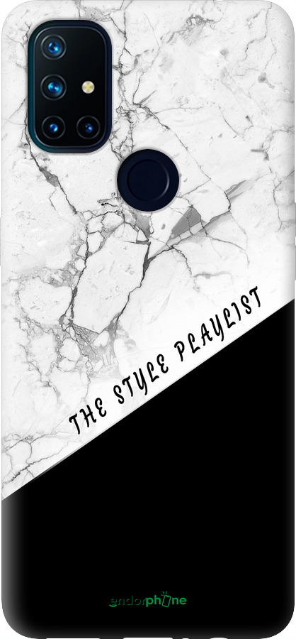 Силіконовий чехол The style playlist для OnePlus Nord N10 5G - 4308u-3655 изображение 