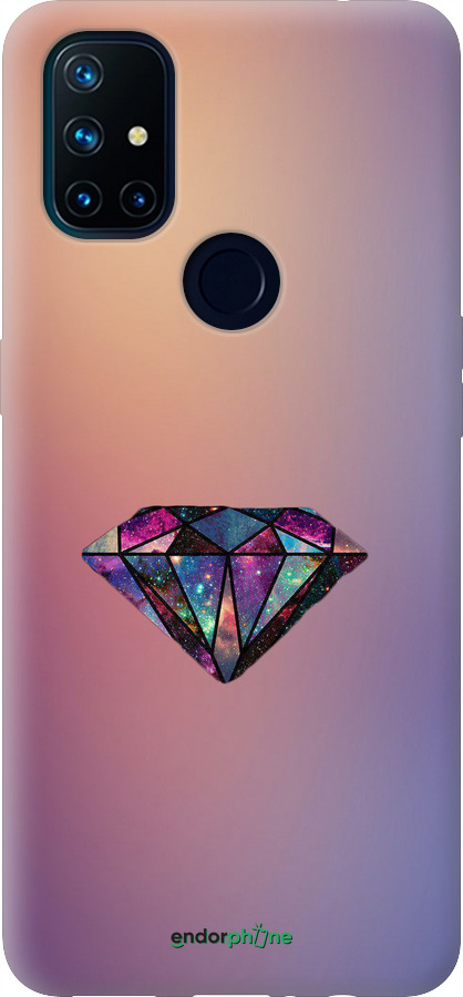 Силиконовый чехол Диамант для OnePlus Nord N10 5G - 4352u-3655 изображение 