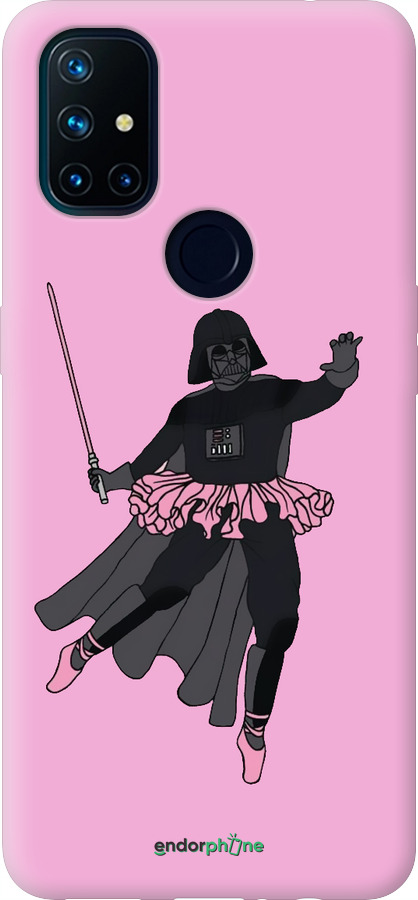 Силіконовий чехол Pink Wader для OnePlus Nord N10 5G - 4456u-3655 изображение 