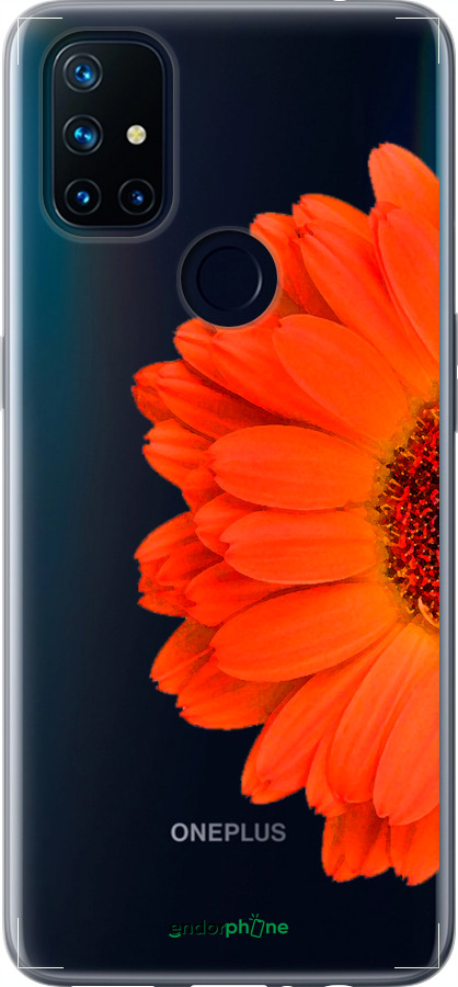 Силиконовый чехол Гербера 1 для OnePlus Nord N10 5G - 4534u-3655 изображение 