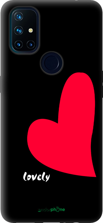 Силиконовый чехол Lovely для OnePlus Nord N10 5G - 4580u-3655 изображение 
