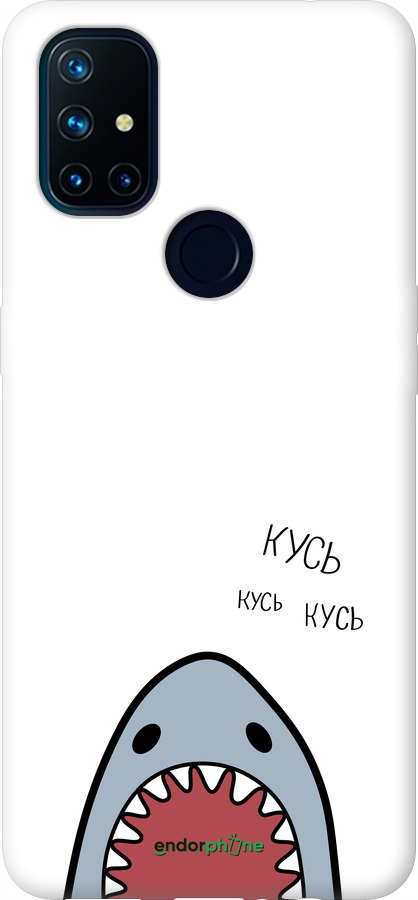 Силиконовый чехол Акула для OnePlus Nord N10 5G - 4870u-3655 изображение 