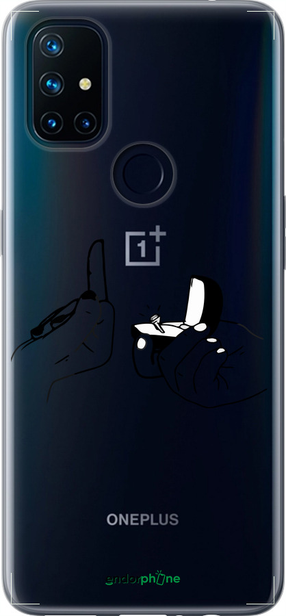 Силиконовый чехол Предложение для OnePlus Nord N10 5G - 4898u-3655 изображение 