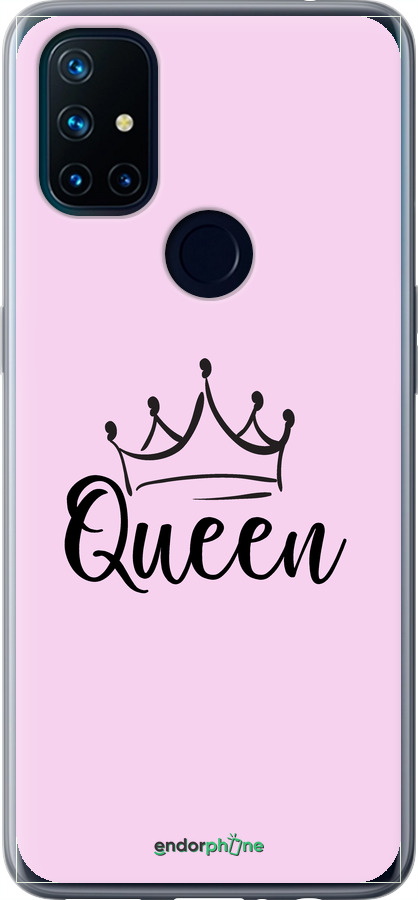 Силіконовий чехол Queen & King для неї для OnePlus Nord N10 5G - 5520u-3655 изображение 