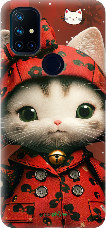 Силиконовый чехол Sweet Hello Kitty для OnePlus Nord N10 5G - 6035u-3655 изображение 