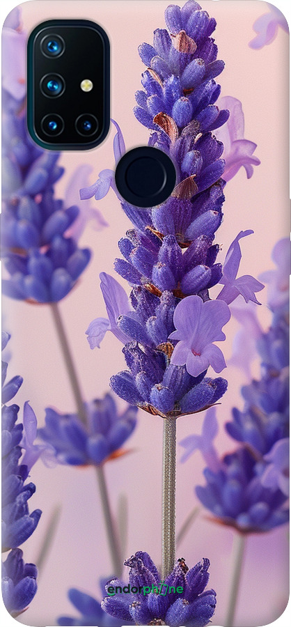 Силіконовий чехол Лаванда для OnePlus Nord N10 5G - 6037u-3655 изображение 