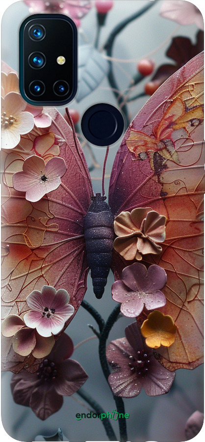Силіконовий чехол Fairy Butterfly для OnePlus Nord N10 5G - 6048u-3655 изображение 