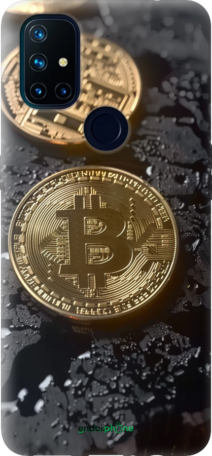 Силиконовый чехол Вулканический Bitcoin для OnePlus Nord N10 5G - 6092u-3655 изображение 