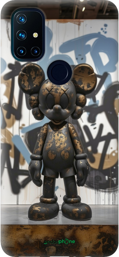 Силиконовый чехол Bronze kaws v2 для OnePlus Nord N10 5G - 6098u-3655 изображение 