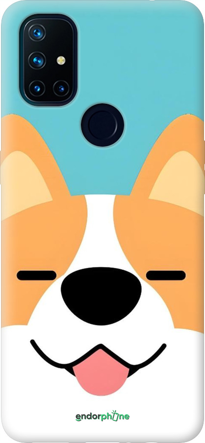Силиконовый чехол Корги для OnePlus Nord N10 5G - 6280u-3655 изображение 