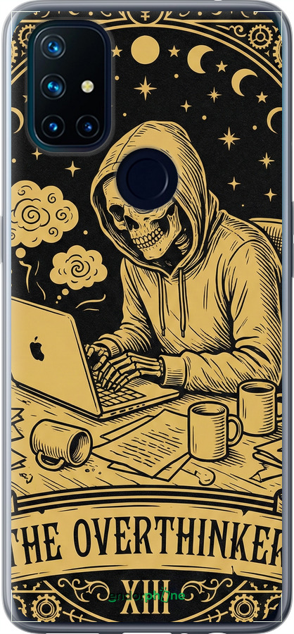 Силиконовый чехол The Overthinker для OnePlus Nord N10 5G - 6774u-3655 изображение 