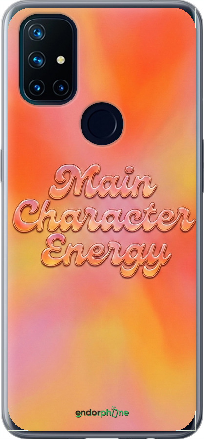 Силіконовий чехол Aura Gradient Main Character Energy Aesthetic Y2K для OnePlus Nord N10 5G - 6783u-3655 изображение 