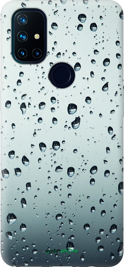 Силиконовый чехол Стекло в каплях для OnePlus Nord N10 5G - 848u-3655 изображение 