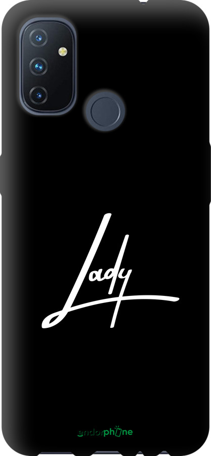 TPU чехол Lady 2 для OnePlus Nord N100 - 4867b-2130 изображение 