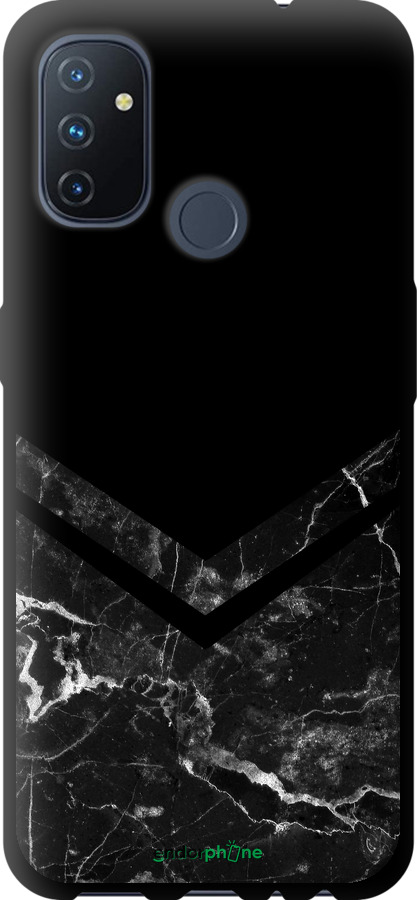 TPU чехол Мраморный шеврон для OnePlus Nord N100 - 5570b-2130 изображение 